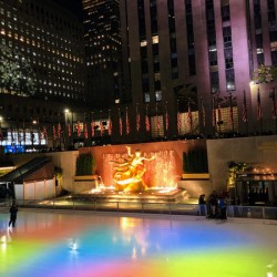 Color on Ice: Rockefeller Nights