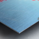 Fall Over the Fence Metal print