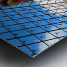 In Louvre with the View 2 Metal print