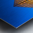 Evening Louvre 3 Metal print