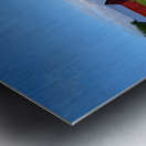 Barn & Blossoms Metal print