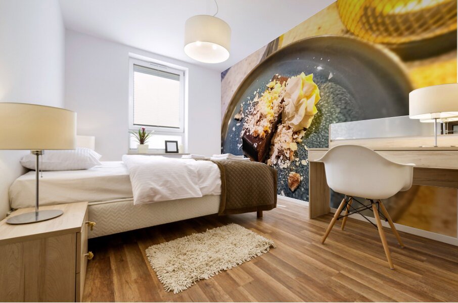 Tidal German Chocolate Cheesecake   Mural print