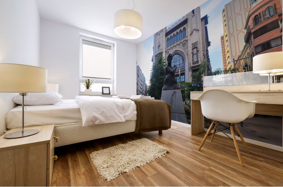 Guardians of Gothic Splendor Mural print