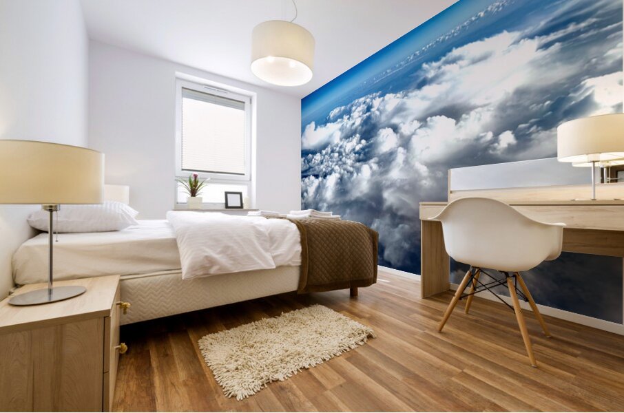 Stratospheric Whispers: The Uprising Drift Mural print