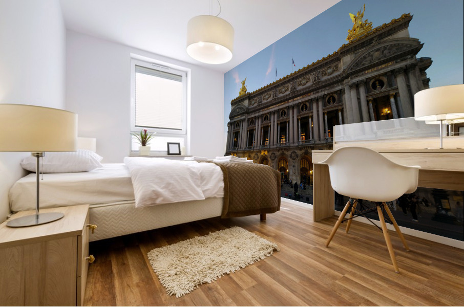 The Palais Garnier Mural print