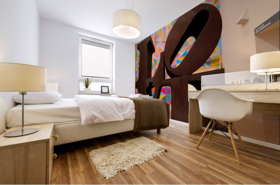 Signs of Love B Mural print