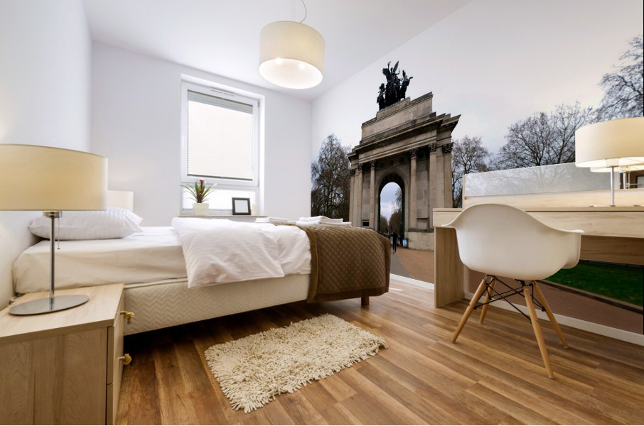 Wellington Arch Mural print