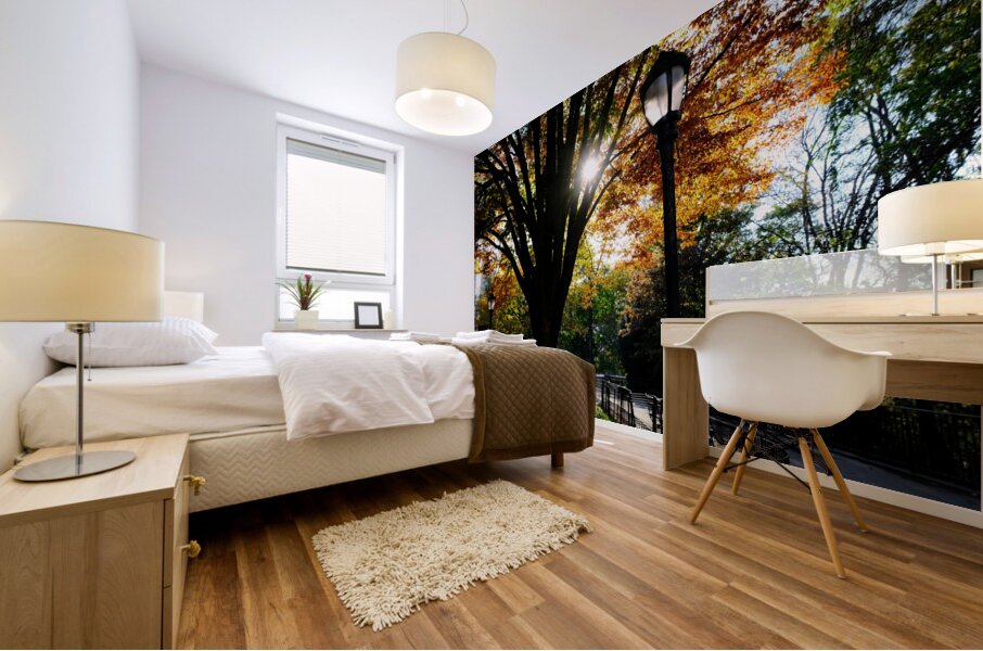 Shades of Autumn Mural print