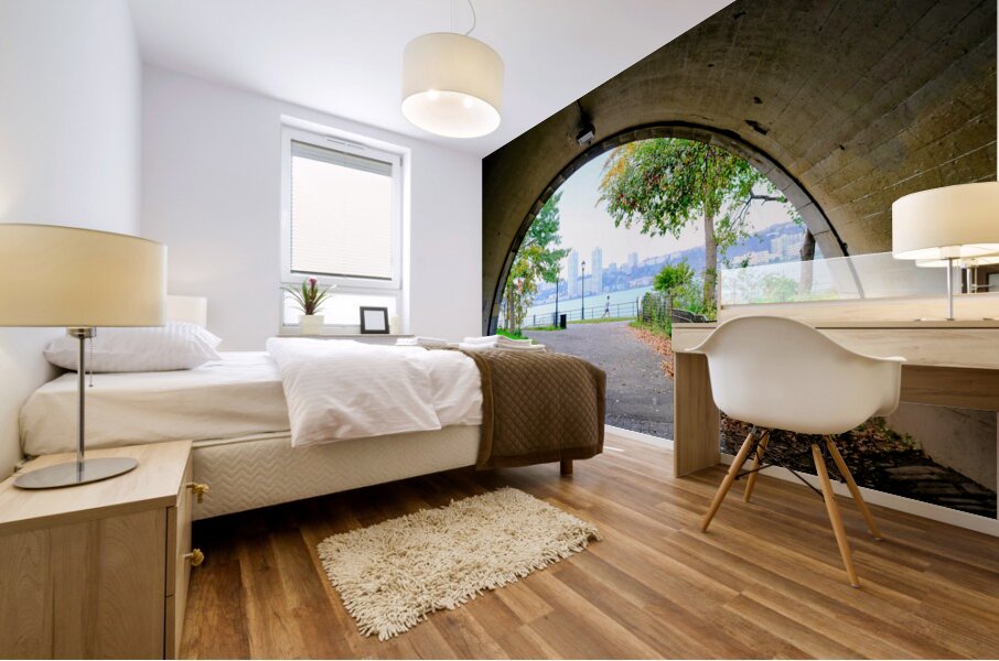 Gateway to the River Mural print