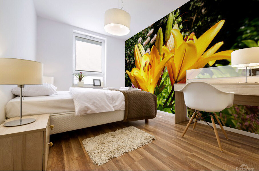 Bursting Beauty Mural print