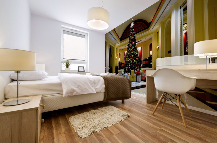 Christmas Tree Mural print