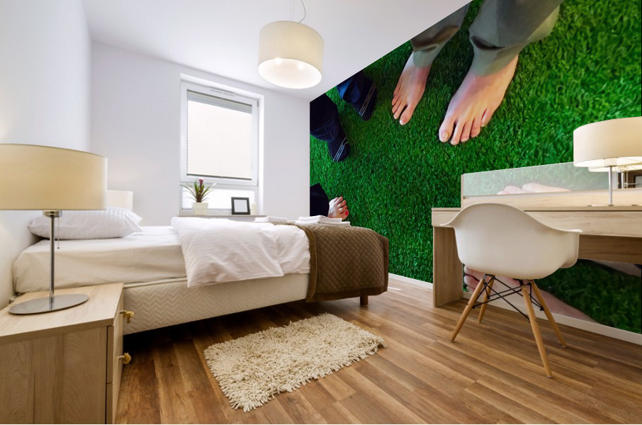 Fancy Feet Team Huddle  Mural print