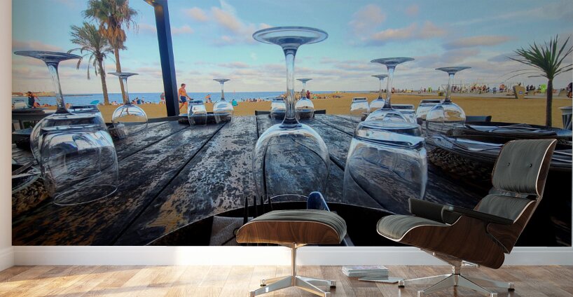 Reserved for the Ocean: A Table Without Time Wall Murals