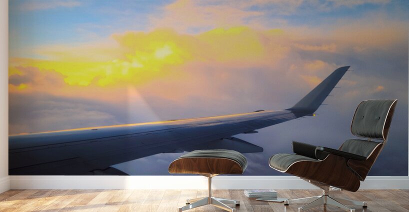 Sky’s Embrace: Dawn’s Gentle Touch Wall Murals