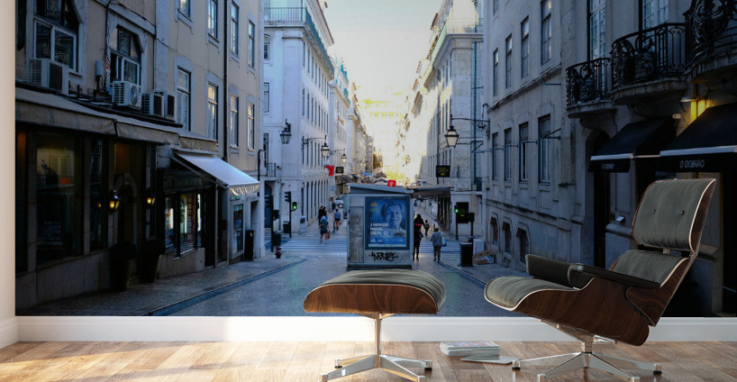 Streets of Lisbon 2 Wall Murals