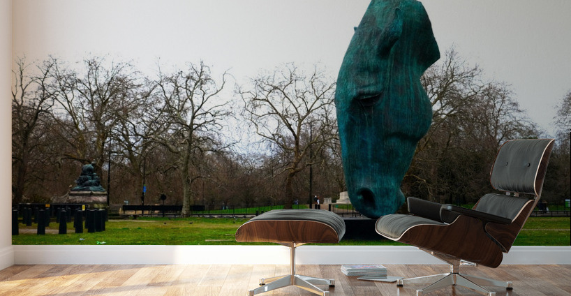 Horsehead Sculpture 3 Wall Murals