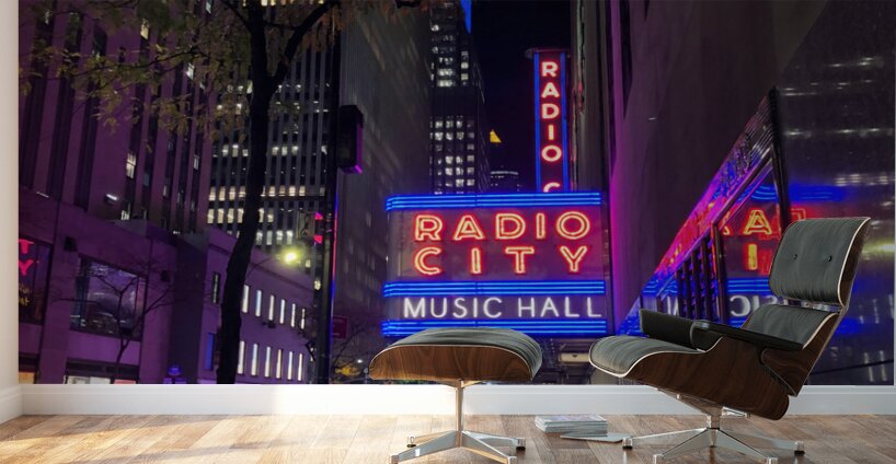 Urban Holiday Magic Wall Murals