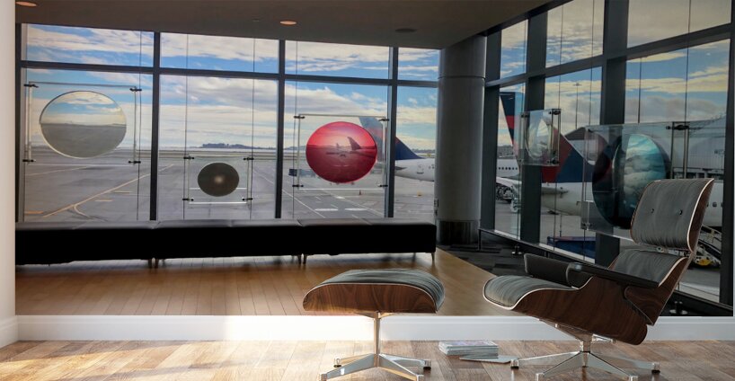 SFO Airport Departure Gallery Wall Murals