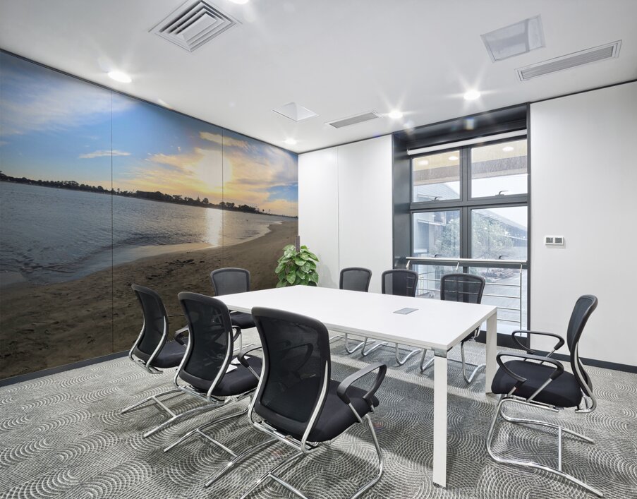 Panoramic San Diego Sunset on the Beach  Wall Printing