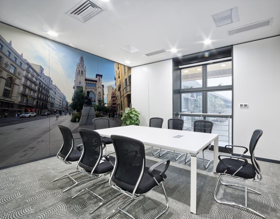 Sanctuary in the Square Wall Printing