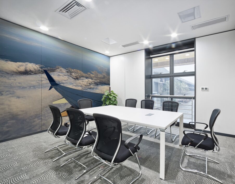 Above the Fog Line: San Francisco in Glide Wall Printing