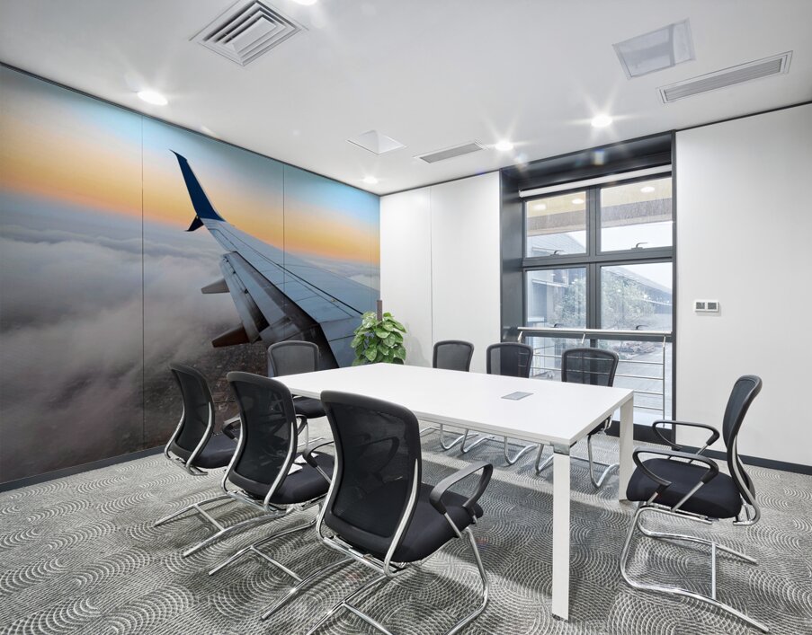 Above the Bay of SanFran– A Quiet Drift at Dusk - Spring 2025 Wall Printing