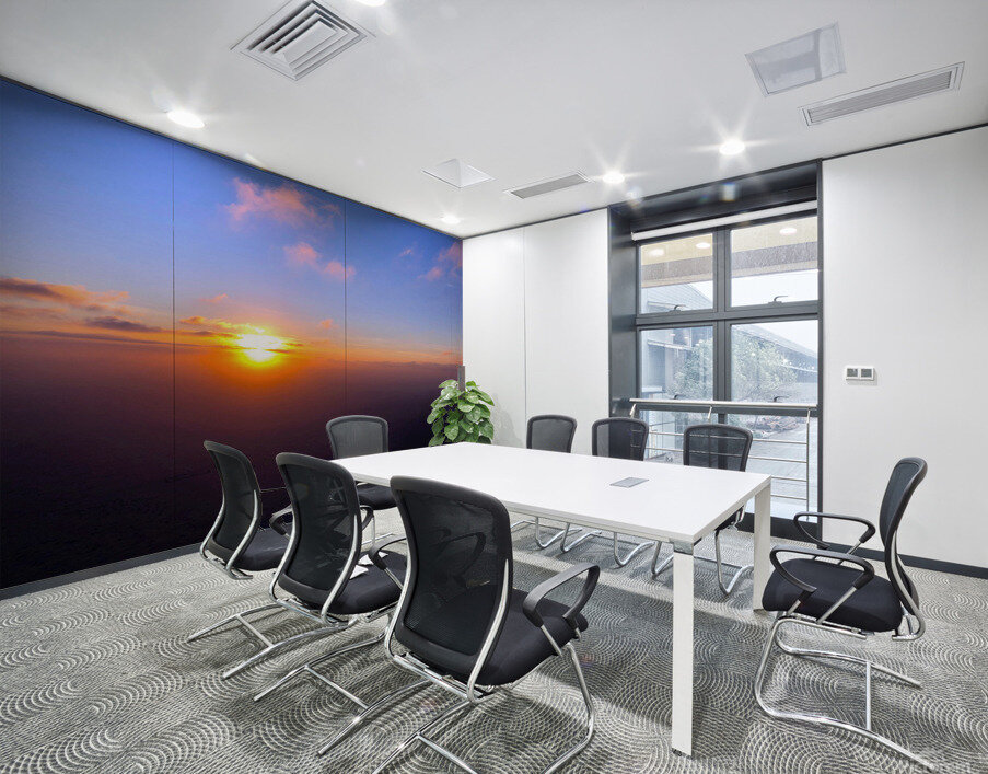 Into the Horizon Wall Printing