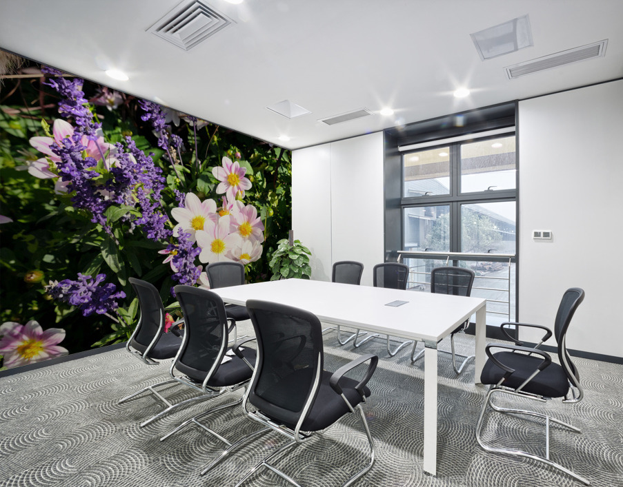 Blushing Petals 2 Wall Printing