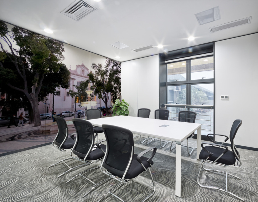 Lisbon Water Fountain 2 Wall Printing