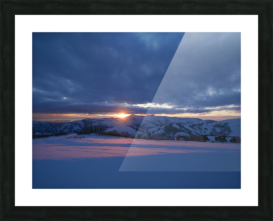 Heavenly Sunset from Eden 2 Picture Frame print