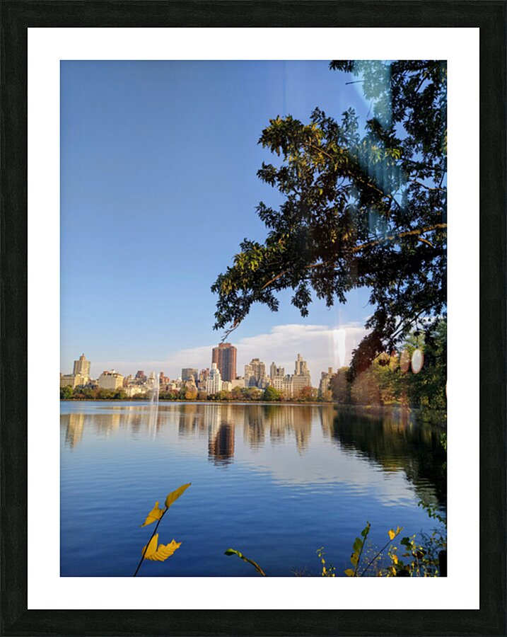 Framed Reflections – Central Park Picture Frame print