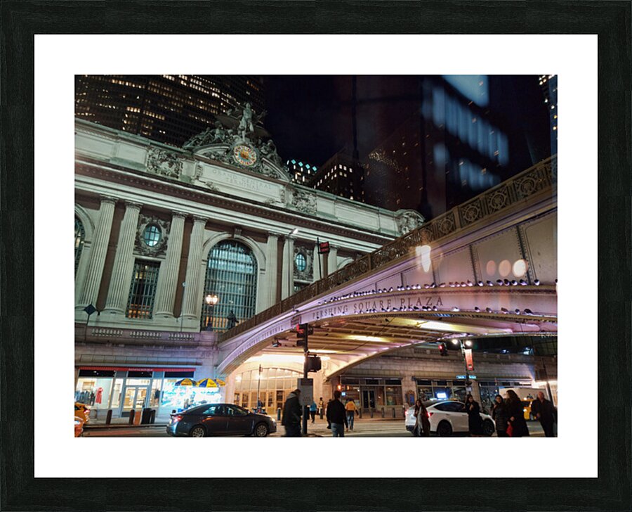 Outside Grand Central Station Picture Frame print