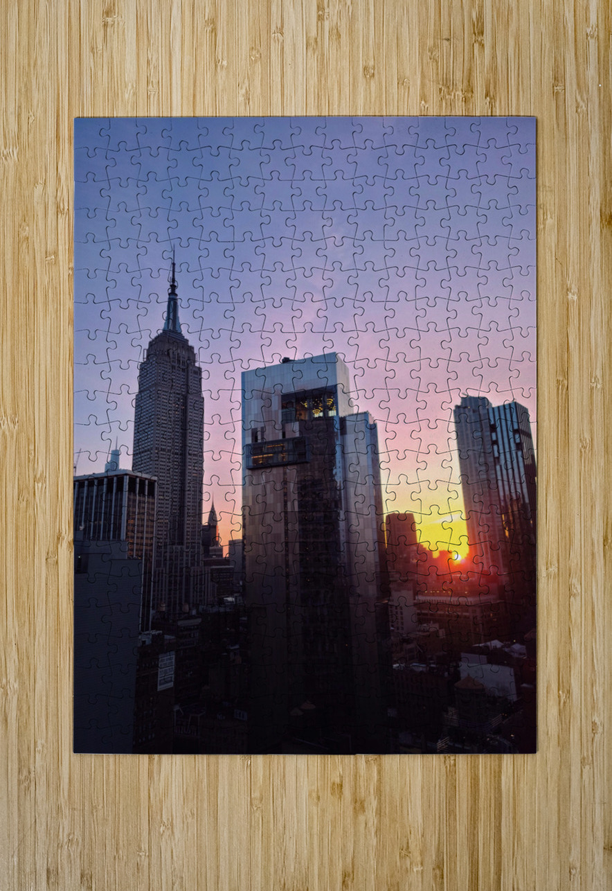 Golden Morning Manhattan Click4Pix Puzzle printing