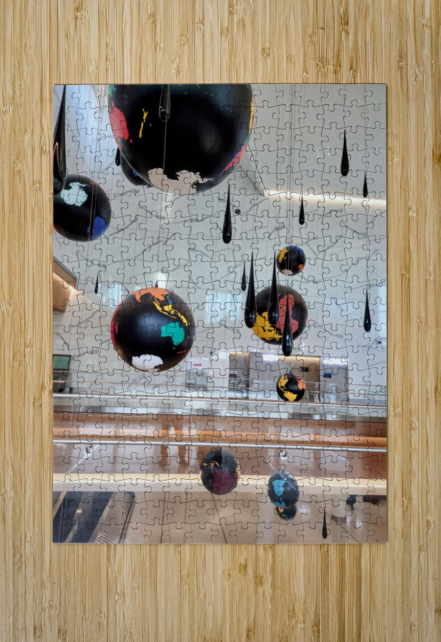 Aerial Drift in La Guardia Airport Click4Pix Puzzle printing