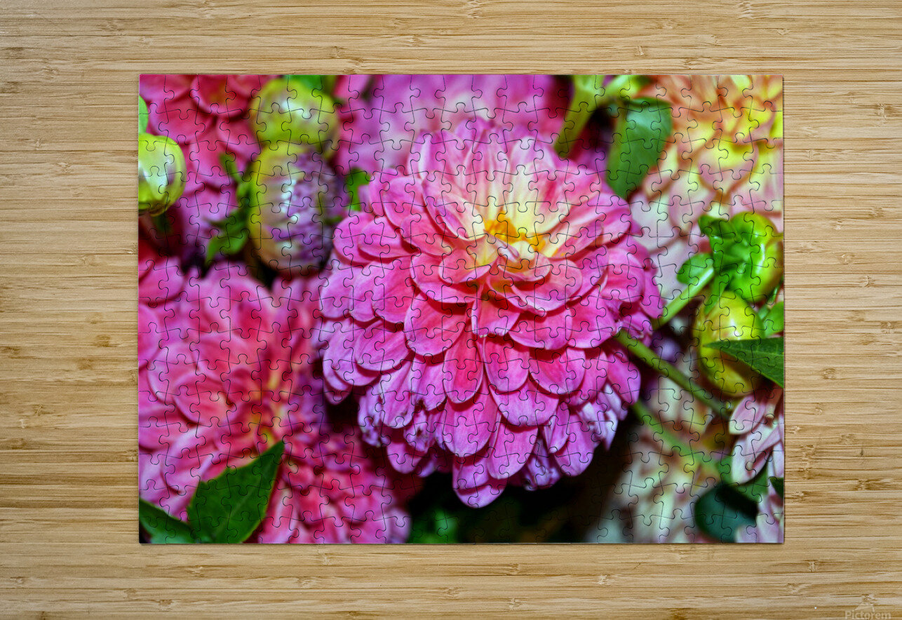 Flower Bloom 1 Click4Pix Puzzle printing