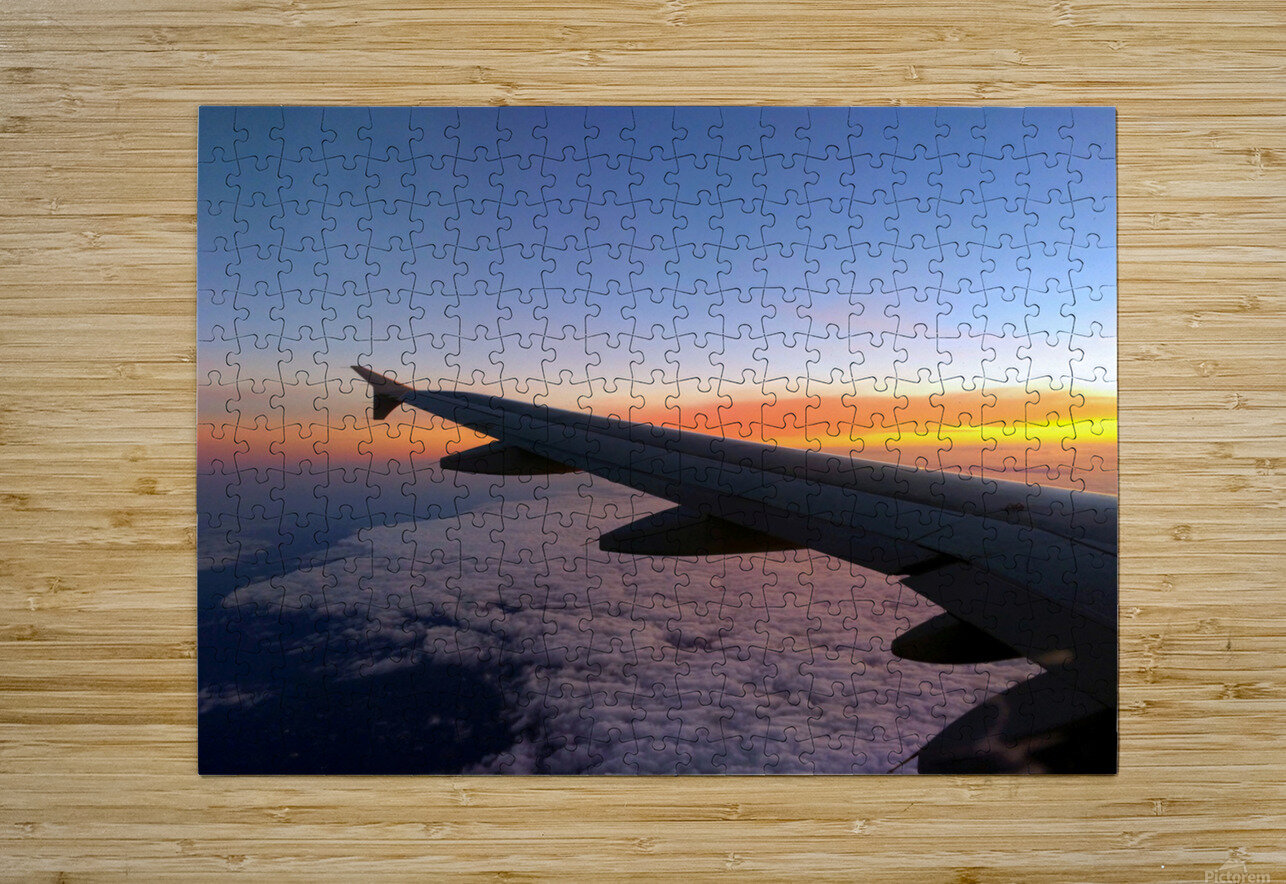 Flying into the Sunset 3 Click4Pix Puzzle printing