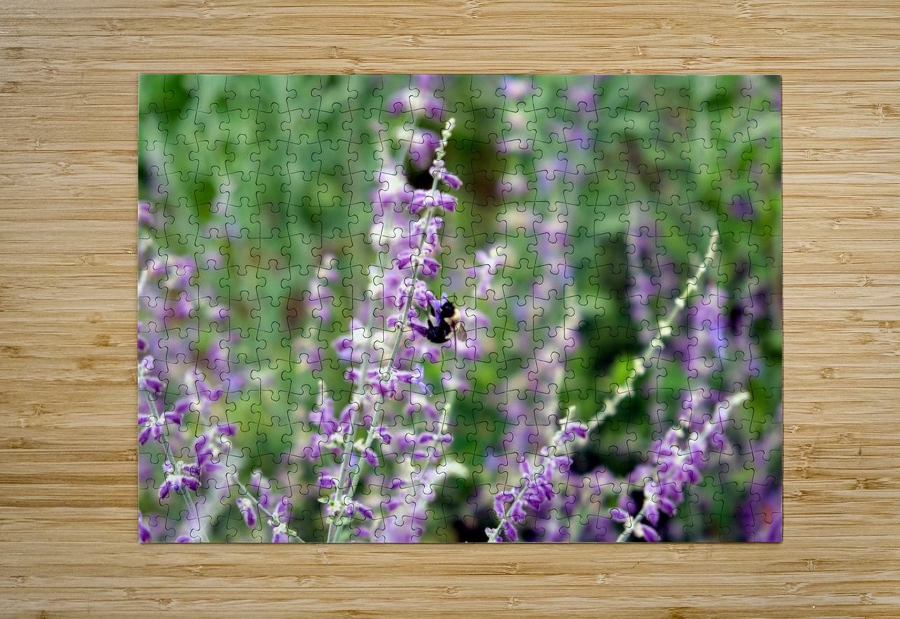 To Bee or Not To Bee--Small Flower Big Flavor 2 Click4Pix Puzzle printing