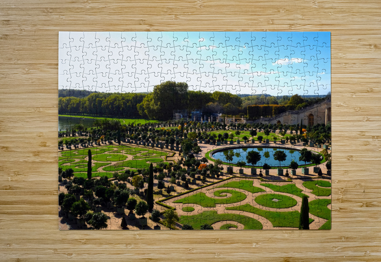 Palace of Versailles -- Gardens 3 Click4Pix Puzzle printing
