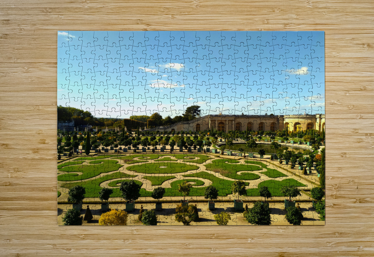 Palace of Versailles -- Gardens 5 Click4Pix Puzzle printing