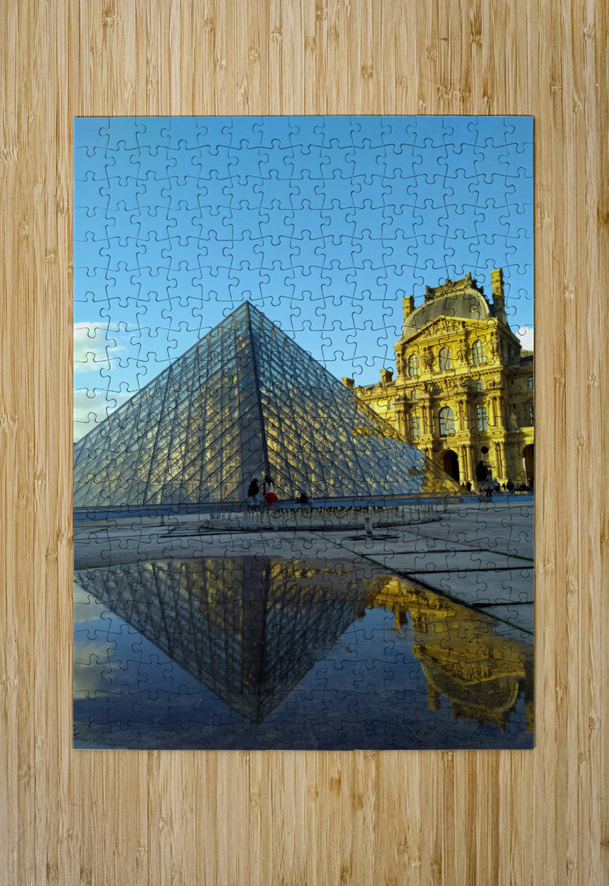 I Louvre Reflections 2 Click4Pix Puzzle printing