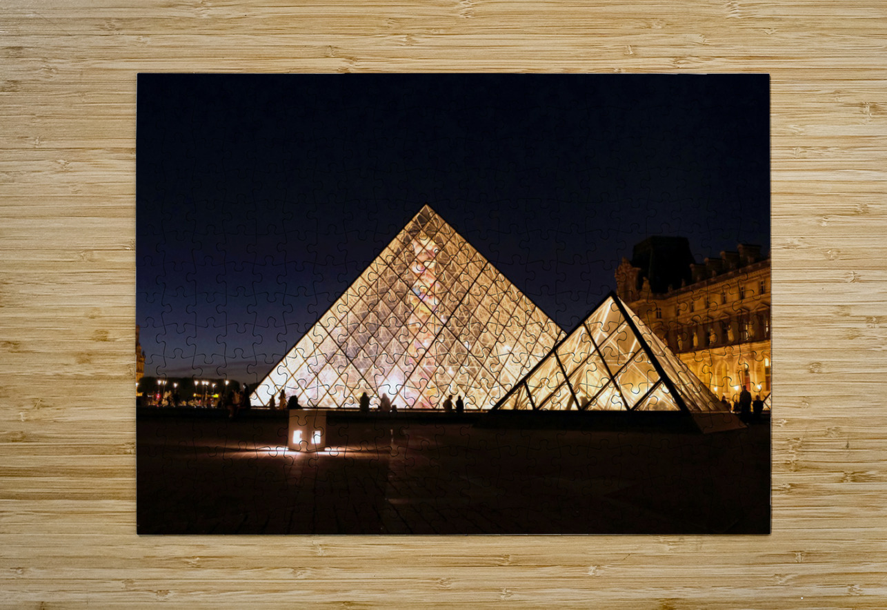 Evening Louvre Click4Pix Puzzle printing