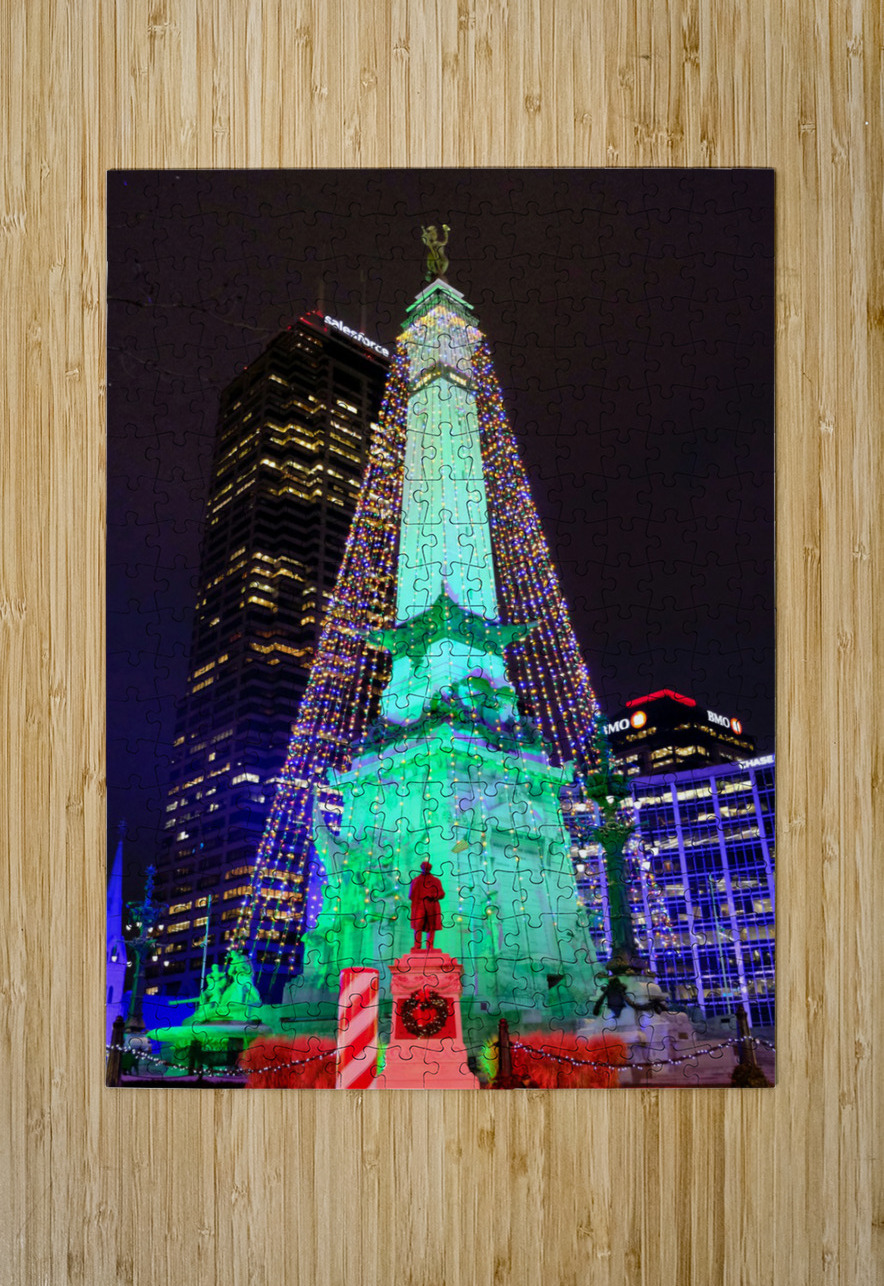 Monumental Christmas Tree 2 Click4Pix Puzzle printing