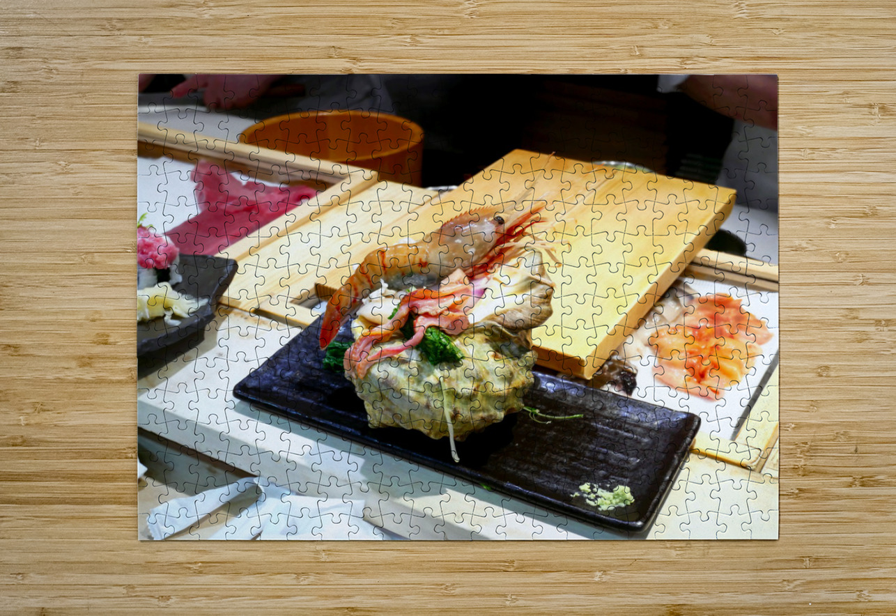 I Sea You Peeking Prawn Click4Pix Puzzle printing