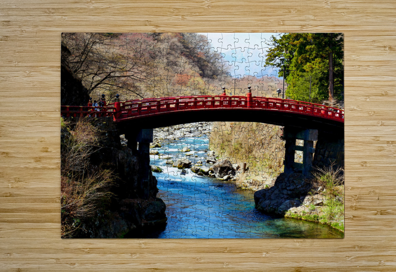 Water Under the Japanese Bridge Click4Pix Puzzle printing
