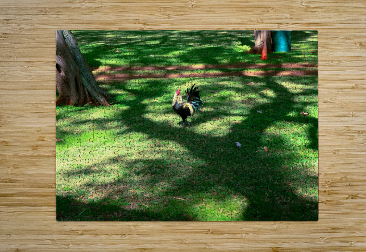 Cock in the Wild 2 Click4Pix Puzzle printing
