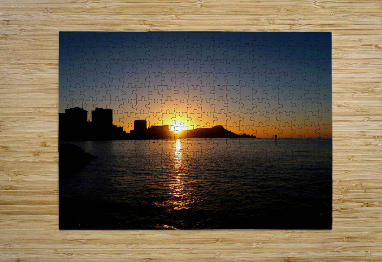 Hawaii Sunrise Click4Pix Puzzle printing
