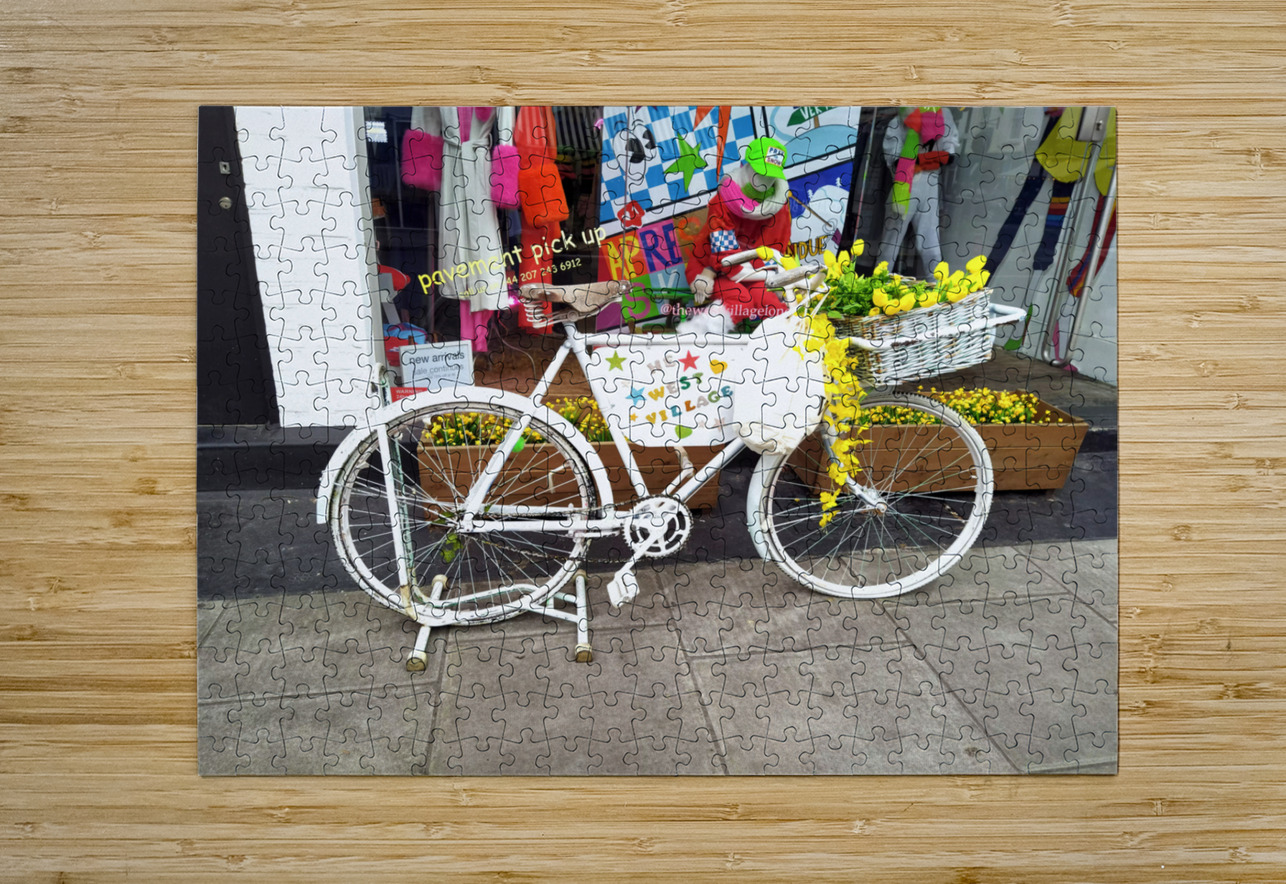 The West Village Bike Click4Pix Puzzle printing