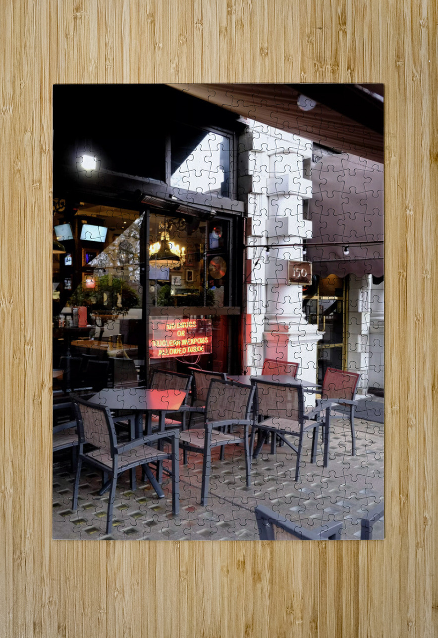 A Hard Rule at this Cafe Click4Pix Puzzle printing