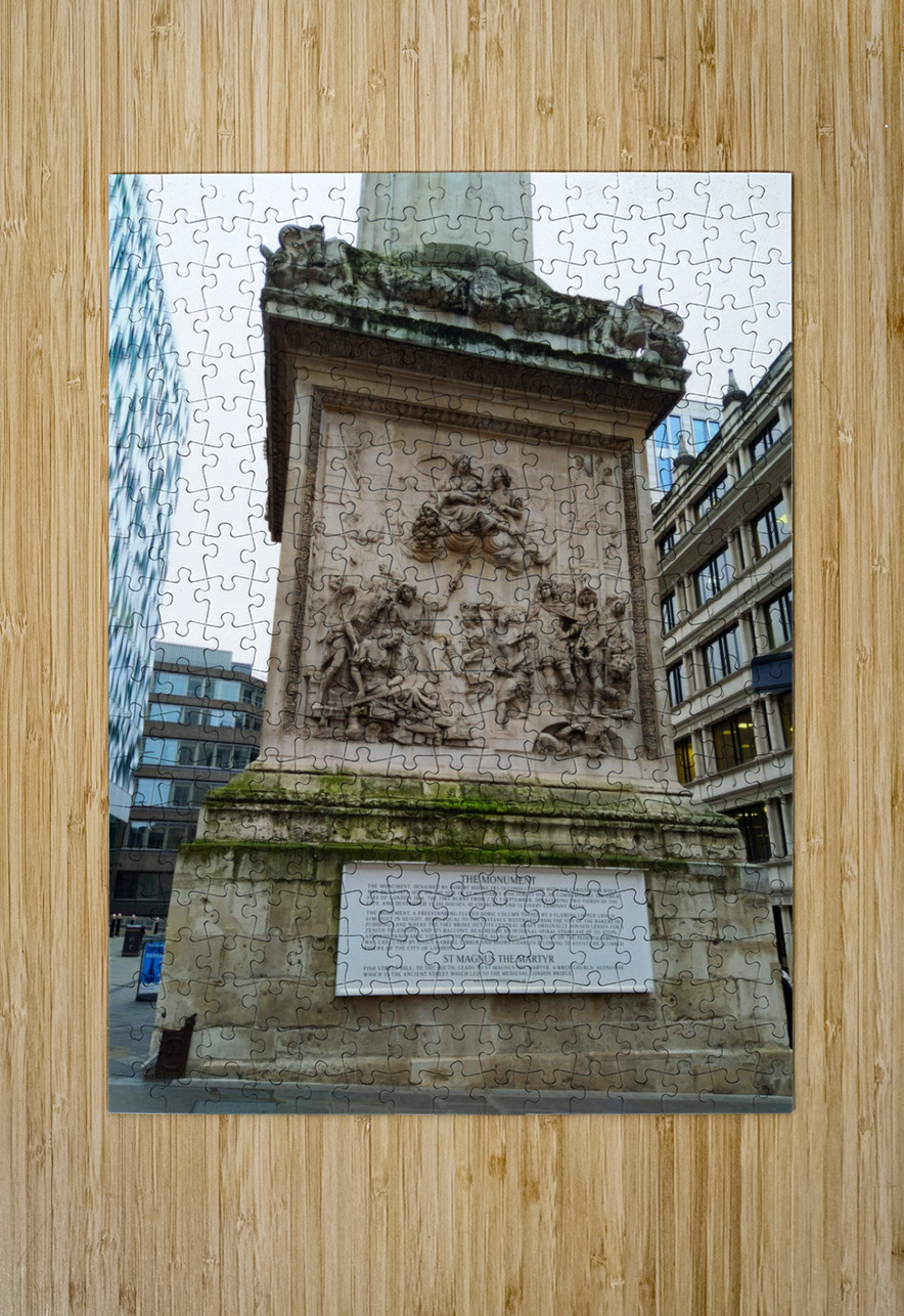 The London Monument Click4Pix Puzzle printing