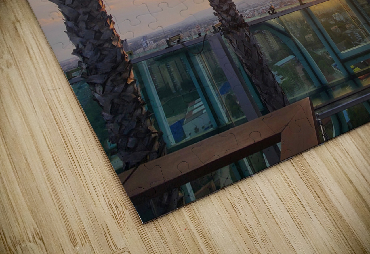 Palm Witnesses of the Falling Sun Click4Pix Puzzle